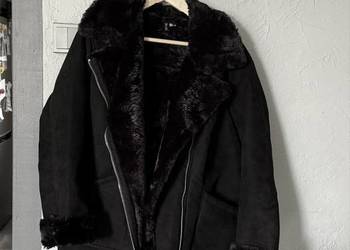 H&M Kożuszek kurtka biker mis oversize M pasuje do XL