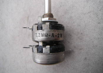 Potencjometr SP-3.2 2 x 2,2 MOhm A 2W Telpod Nowe