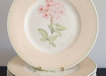 Zestaw 6 talerzy deserowych Villeroy & Boch Florea Floris z subtelnym kwiat