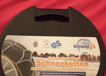 Łańcuchy śniegowe nowe