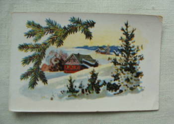 Pocztówka Boże Narodzenie 1942 rok