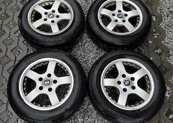 Felgi z rantem BMW 5x120 opony 195/65/15 E36 E34 E46 E30 E32