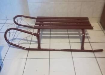 Ladne i lekkie sanki metalowe.Dł. sanek 90cm .
