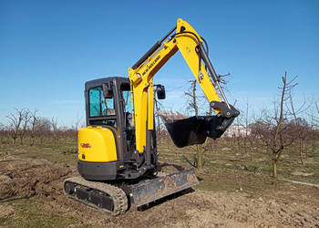 Usługi minikoparką — wykopy, niwelacja, przyłącza, zakładanie dróg