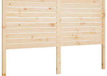 Wezgłowie łóżka 206x4x100 cm lite drewno sosnowe WM-819040
