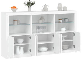 Szafka z oświetleniem LED biała 1815x37x100 cm WM-3209149
