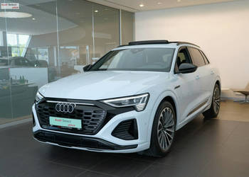 Audi Q8 e-tron 55 408KM Sline B&O MatrixLED TempomatACC Pneumatyka Kamery3…