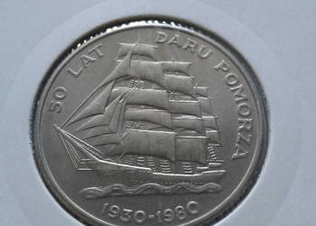 20 zł. 50 lat Daru Pomorza-1980 r.-UNC