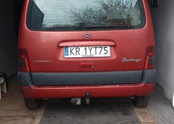 Citroen Berlingo benzyna 1.4. Hak wbity w dowód Okazja