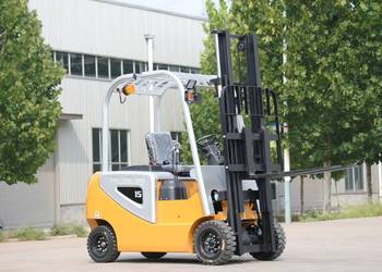 Wózek widłowy elektryczny Müller Machinery MFE 15, udźwig 1,5 t – nowy