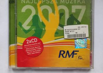 najlepsza muzyka 2007 rmf fm kolekcjonerska płyta cd unikat   2 sztuki