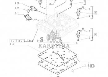 New Holland T6010 Płyta 87318876