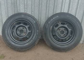 2 Koła r13 4x100  Zima Sava 155/80 2017r 6,2mm
