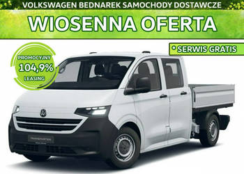 Volkswagen Transporter Skrzyniowy z podwójną kabiną 2.0 TDI 150 KM 3500mm