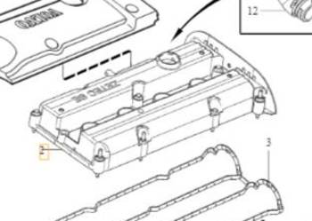 VOLVO C30 S40 V50 oryginalna pokrywa zaworow 1.6 16V OE