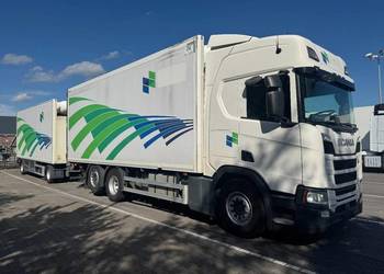Chlodnia z przyczepa Scania R 500 Euro 6