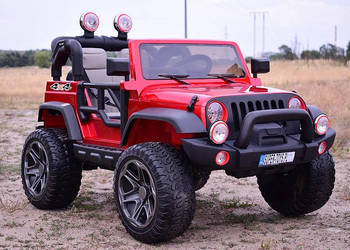 BAWIBUS.PL auto samochód na akumulator JEEP 4x4 pojazd dla dzieci RC