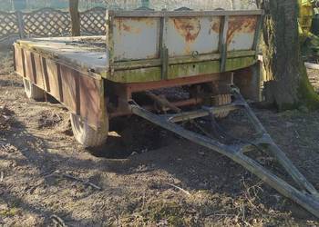 Przyczepa 2 osiowa stała, nowe opony