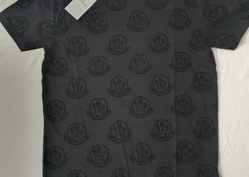 NOWA męska koszulka Moncler t-shirt czarna pp L