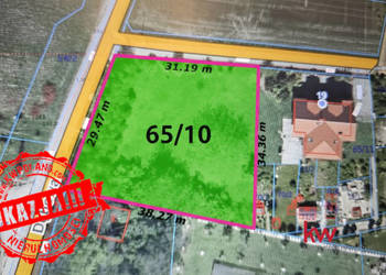 Działka Krzeptów 1100 metrów