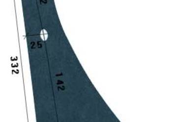 Pierś odkładnicy prawa oryginał