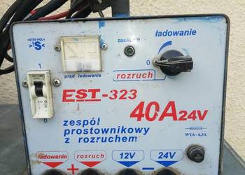 Prostownik z rozruchem  EST-323 , 40A24V
