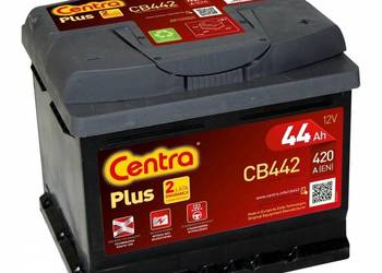 Akumulator Centra Plus 44Ah 420A CB442 P+