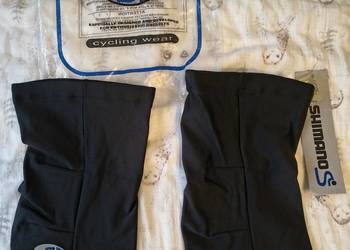 Nowe ocieplacze rowerowe na kolana Shimano rozmiar L