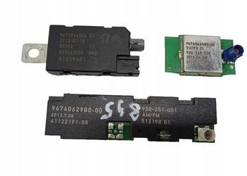 WZMACNIACZ ANTENY RADIA KOMPLET 9674062980 9673844580 Citroen DS5 I 