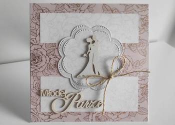 Kartka ręcznie robiona na Ślub handmade Kartka ręcznie robiona na Ślub handmade