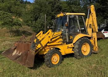 JCB 3CX 4x4 Teleskop, Szybkozłącze, Krokodyl, Widły, Łyżki, Sprawna