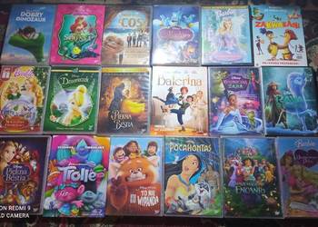 18 sztuk Bajki Disneya DVD cena za wszystko sprzedam