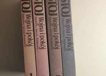 Wojna i pokój Lew Tołstoj 1,2,3,4, tomy