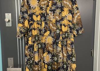 Zanca sonne sukienka modny wzór kwiaty floral hit blog uniwersalna