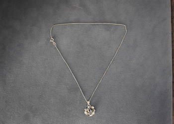 Łańcuszek Srebrny z Zawieszką Próba 835 * Dł.44cm * Okazja * Olsztyn