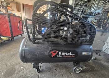 Kompresor 3 tłokowy polskiej marki Kowal z butlą 200L, 400V