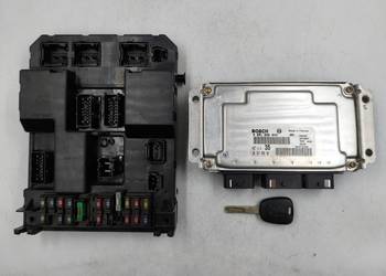 Sterownik Silnika Peugeot 307 1.6 16v 9638765680 0261206943 ZESTAW
