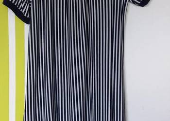 XXL(52) Sukienka na upały-dekolt hiszpanka