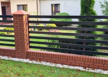 Producent, ala klinier, imitacja, klinkieru, ogrodzenie, ogrodzenia, słupki