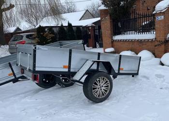 Przyczepka Mocna, nowa, oś busa