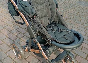 Wózek dziecięcy 2 w 1 spacerówka  i gondola marki Junamo  z linii Diamond