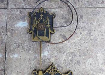 648 Gong starego zegara sygnowany GB Gustav Becker Dom gong