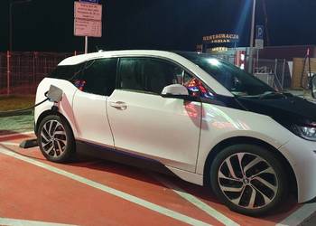 BMW i3, Harman Kardon, Alu 19", szyberdach, skóra, drewno, jasny środek