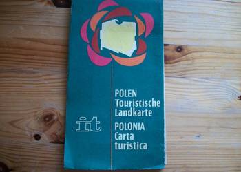 POLEN TOURISTISCHE LANDKARTE