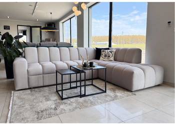 Belluno narożnik do nowoczesnych wnętrz z funkcją spania Meble Pyka