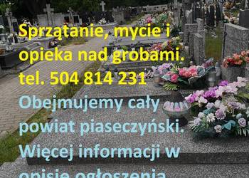 Sprzątanie i opieka nad grobami cały powiat piaseczyński