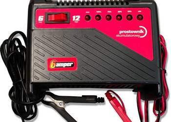 Prostownik do AKUMULATORÓW 6 / 12V 6A 12Ah do 80Ah [2634]