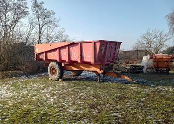 Przyczepa Skorupowa jednoosiowa 11 ton