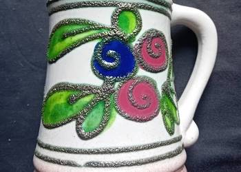 Ceramiczny kufel Fat Lava, Strehla - DDR, lata 60-e XX w.