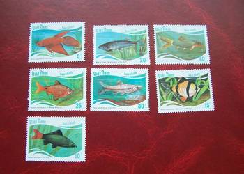 Wietnam 1987 MNH Mi. 1896/01 Fauna Ryby  a